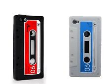 Etui Housse Coque Gel silicone pour Iphone 4/4S/4G - Cassette rétro