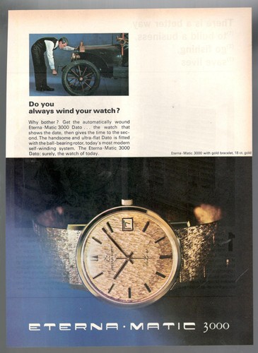 Eterna matic publicité - matic, 1966