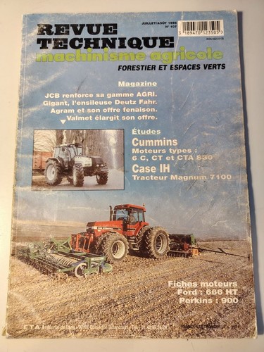 Revue technique tracteur case - technique,