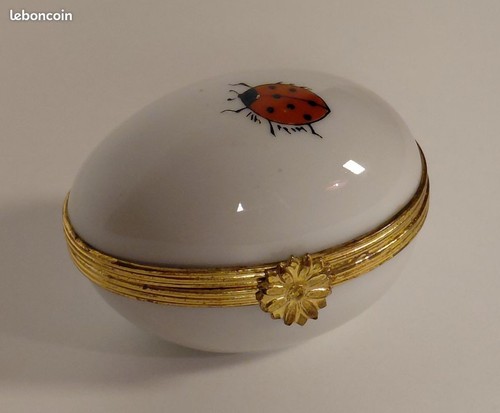Boite bijoux porcelaine - bijoux,
