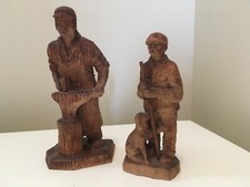 2 sculptures statuettes SIC