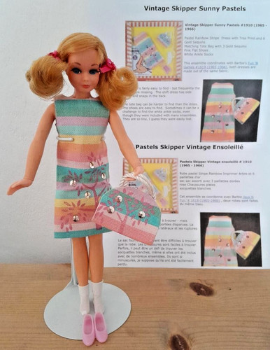 Barbie vintage skipper - vintage, 1919