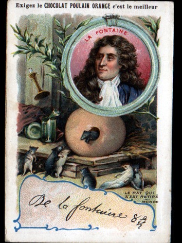 Image chromo chocolat - chocolat, poulain
