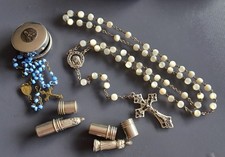 lot ancien objets religieux