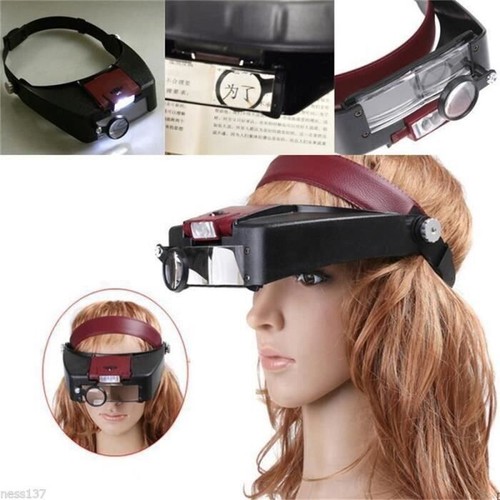 Loupe frontale led détachable - loupe,