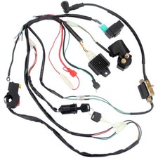 Wiring Harness Wire Loom CDI Ignition Kit for 50 70 90CC 110CC ATV Electric Quad