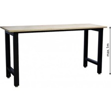 Etabli plateau bois 2000x600mm