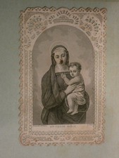 image pieuse canivet dentelle