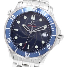 OMEGA Seamaster300 007 James Bond 2226.80 Co-Axial Navy Dial AT Men's_901190