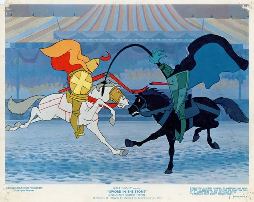 Walt disney merlin the sword - the,