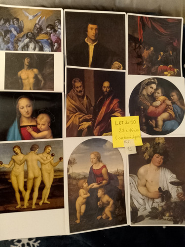 Cartes lot reproductions - lot, 10