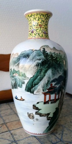 China porcelain vase qianjiang