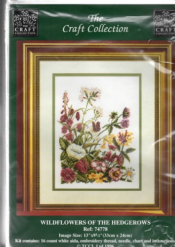 Point croix kit fleurs - de,