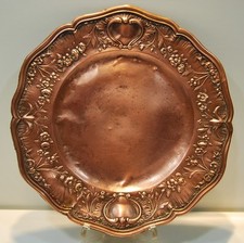 MATRICE CUIVRE ciselé TRAVAIL