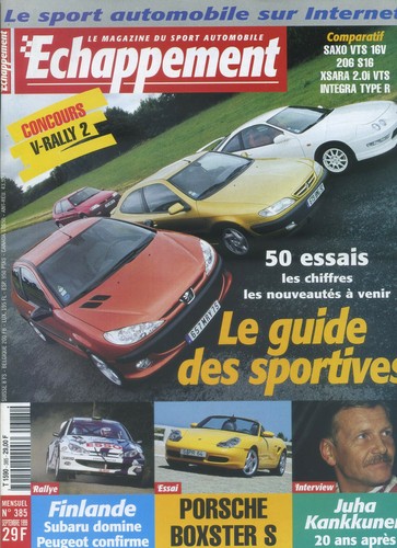 Echappement 385 1999 - echappement, 09/1999