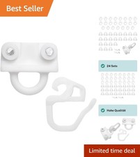 Glisseurs pour Rideaux 24 Sets