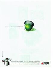 ADVERTISING 2003 SEB la cocotte CLIPSO CONTROL