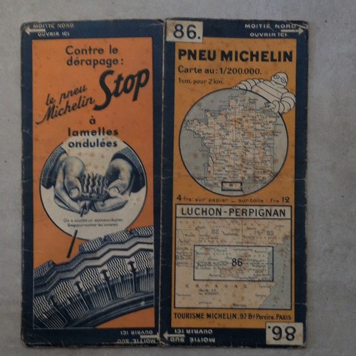 Michelin carte routière 86 - carte,