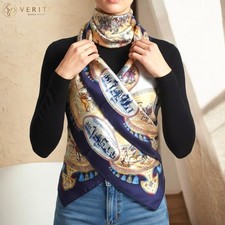 RARE VINTAGE foulard en soie