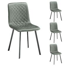 Lot de 4 chaises de salle à