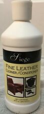 SIEGE FINE LEATHER CLEANER/ CONDITIONER ONE STEP CLEANER/ CONDITIONER #881 