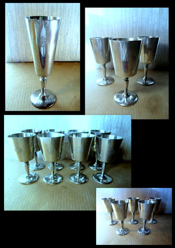 Service verre etain - service, 17