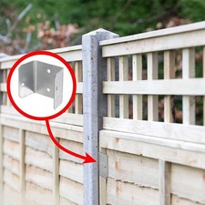 Clips de panneau de clôture support treillis de jardin poignée de panneau séc