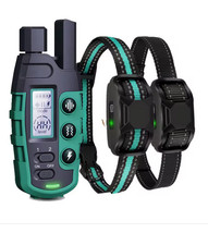 2 Colliers de Dressage Électrique pour Chien 3300Ft | Télécommande, Étanche