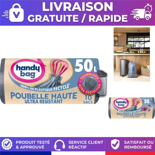 Handy bag sacs poubelle - handy, 50