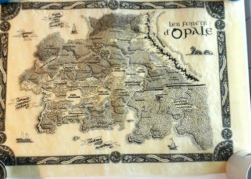 Carte parchemin des - carte,