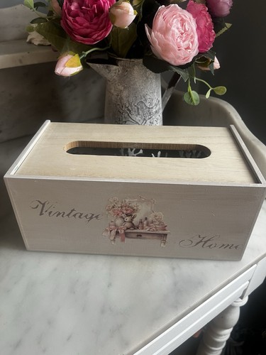 Boîte mouchoirs bois - boîte,
