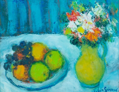 Tableau ancien nature morte - tableau,