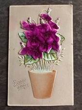 CP DORURE SOUVENIR BONNE ANNEE