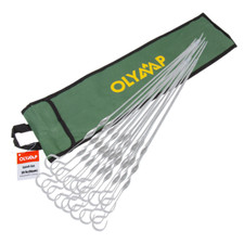 20X Brochettes viande INOX