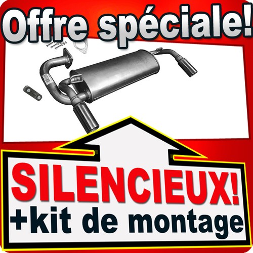 Silencieux arriere pour - mg, f