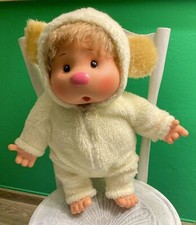 Spectacular Rosebonbon Sheep Giant Fiba 55cm Doll Doll Poupee Dolls Vintage