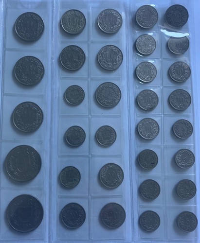 Pièce monnaie suisse lot - monnaie,