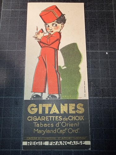 Publicité ancienne gitanes - ancienne,