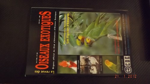 Revue oiseaux exotiques - revue,