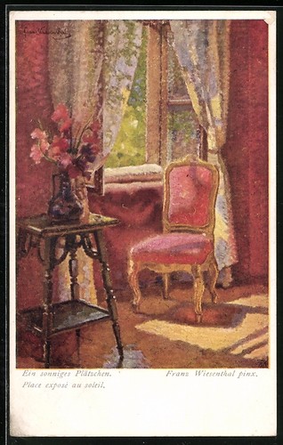 Carte postale artiste - carte,
