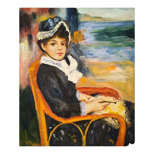 Peint main huile sur - peint,
