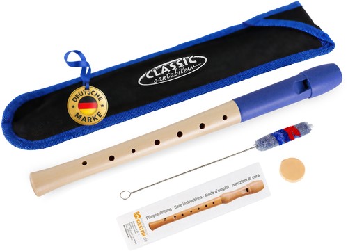 Flute bec bois erable - bois, en