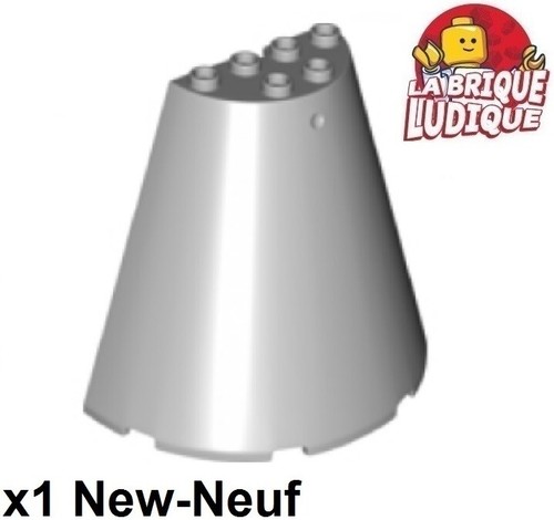 Lego cone 8x4x6 - lego, half