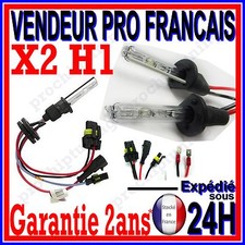 2 AMPOULE AU XENON H1 6000k