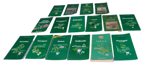 Lot anciens guides de - de,