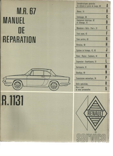 Renault floride - -, mr
