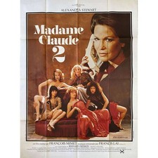 MADAME CLAUDE 2 Affiche de cinéma  - 120x160 cm. - 1981 - FranCois Mimet, Alexan
