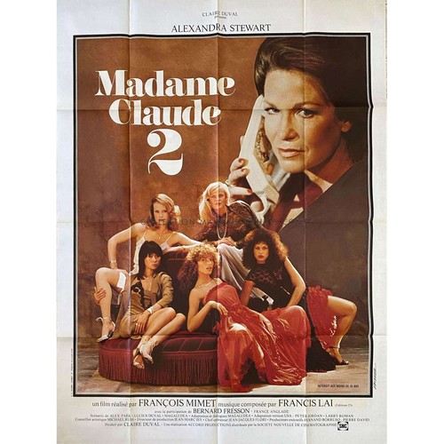 Madame claude affiche - affiche, de