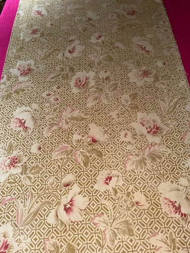 Tissu ancien ameublement coton