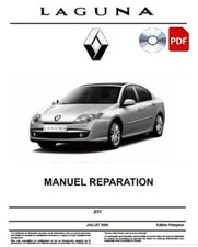 CD Revue technique Manuel atelier officiel Renault Laguna 3